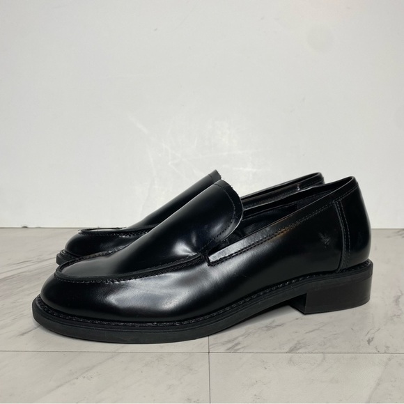 Steve Madden Larusso Black Leather Loafer 8M - Picture 14 of 14